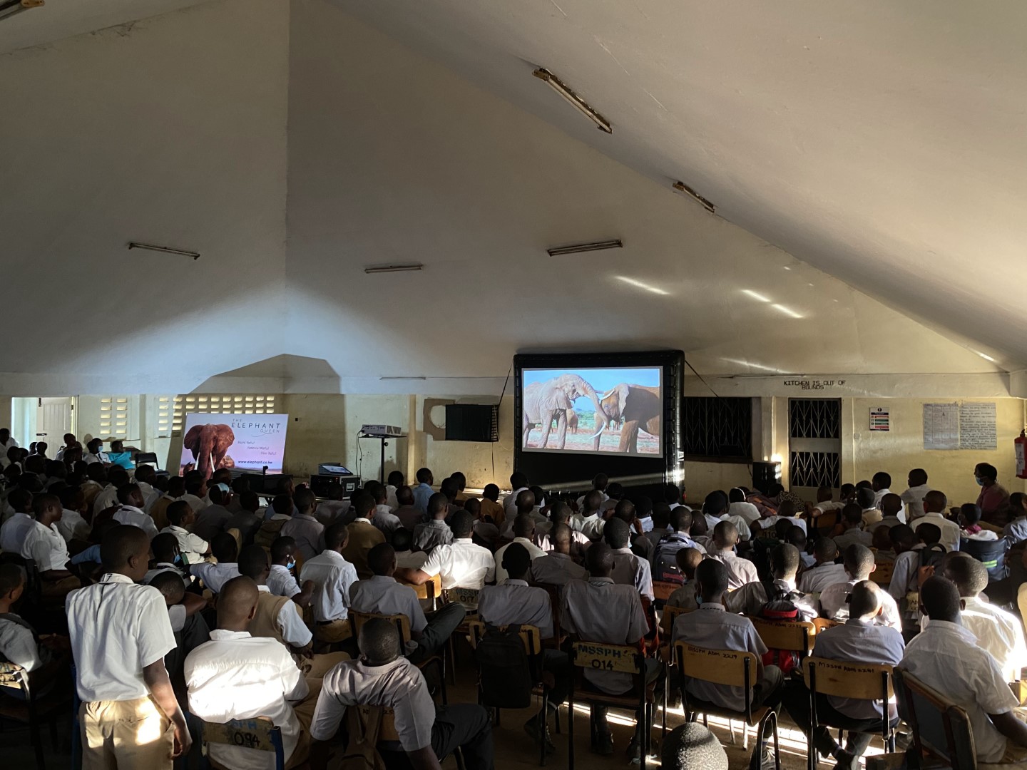 Screening at Mombasa School for the Physically Disabled