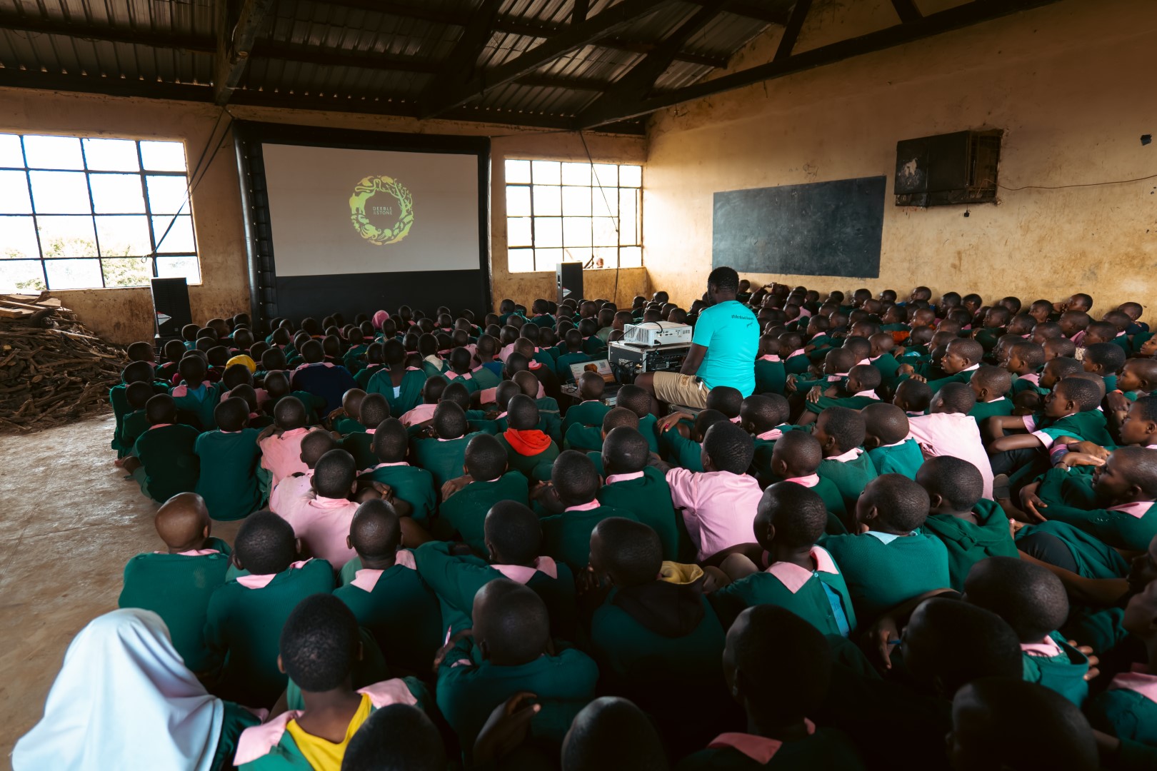 Amboseli primary school Classroom screening
