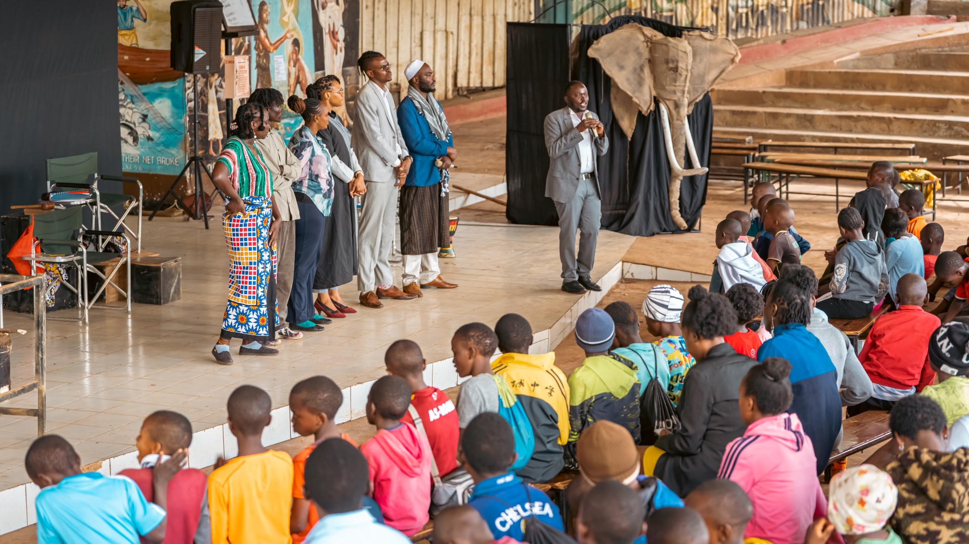 Theatre in Korogocho