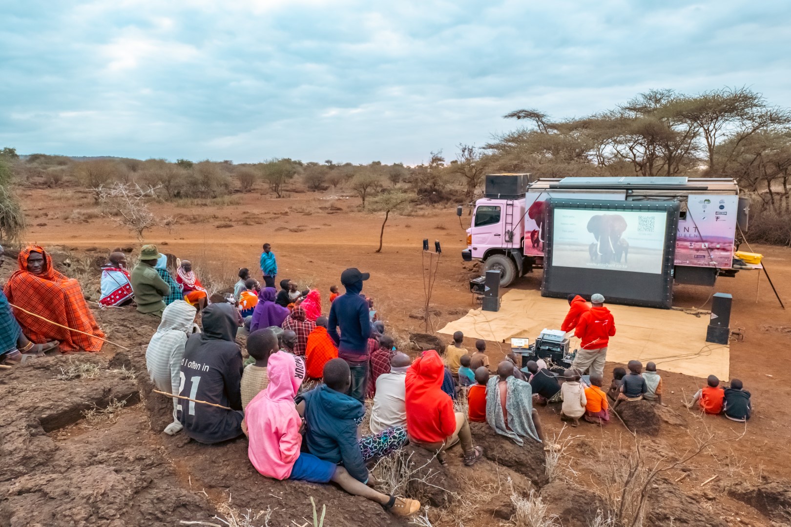 Oldonyo Oibor community screening